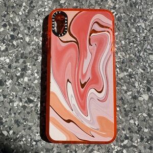 iPhone XS Max casetify phone case orange